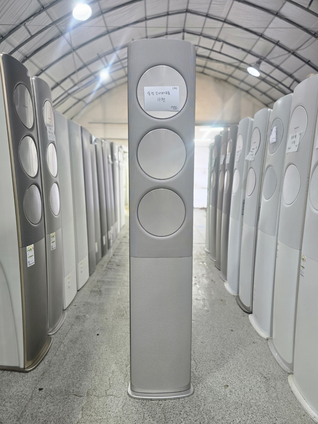 0160번 삼성 인버터 무풍 스탠드 에어컨  19평 18년